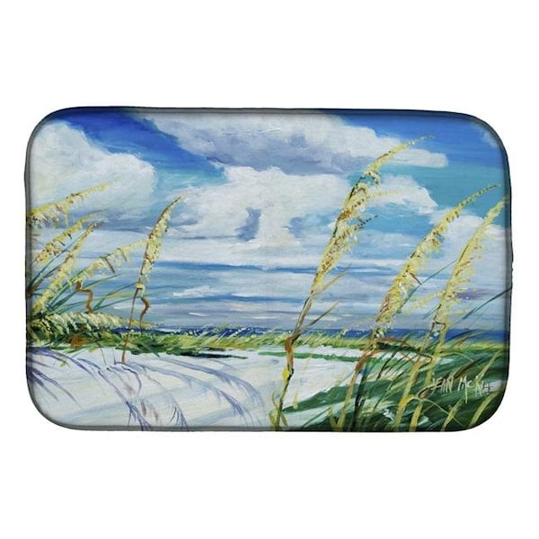 Carolines Treasures JMK1123DDM Sea Oats Dish Drying Mat JMK1123DDM - main
